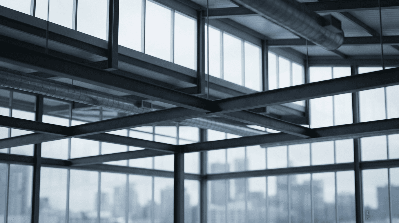 Commercial steel beam protection coating