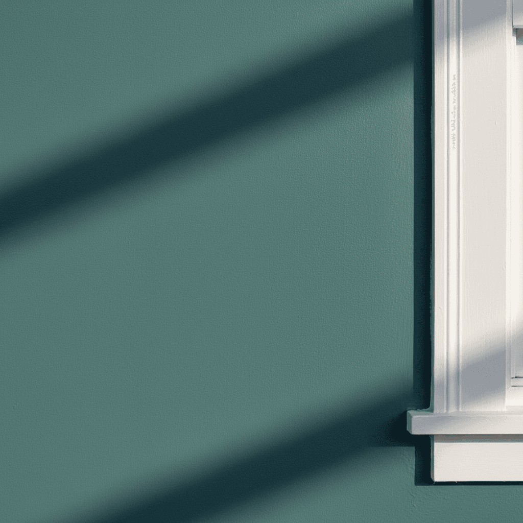 Custom commercial paint finish detail